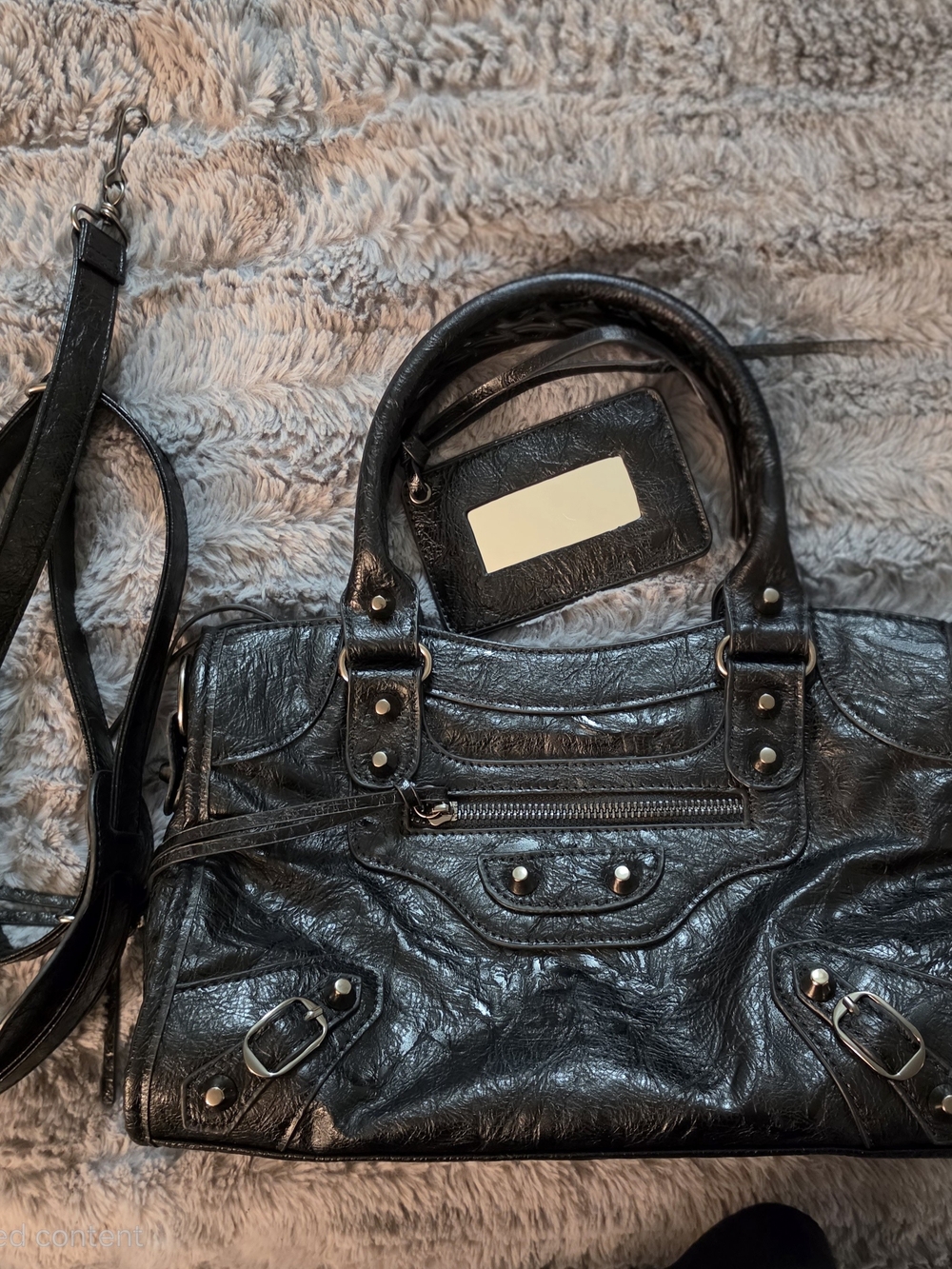 Classic Black city Handbag